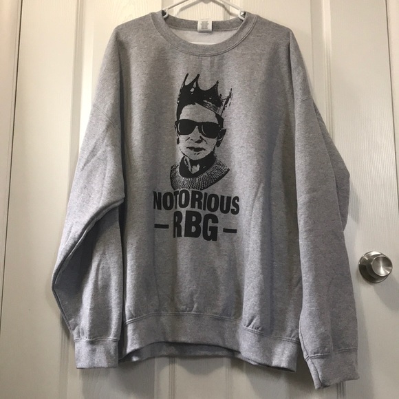 Tops - Oversized Notorious RBG Sweatshirt